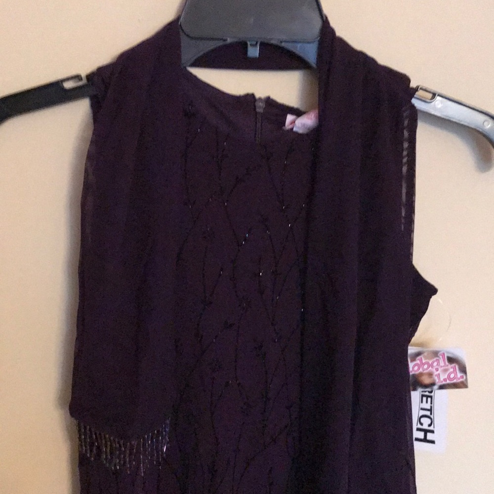 NWT girls beaded dress size 7/8 - Picture 2 of 6